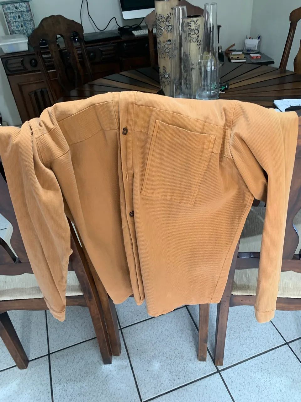  Jaqueta Malwee em Veludo Cotelê - Estilo e Conforto - Foto 2