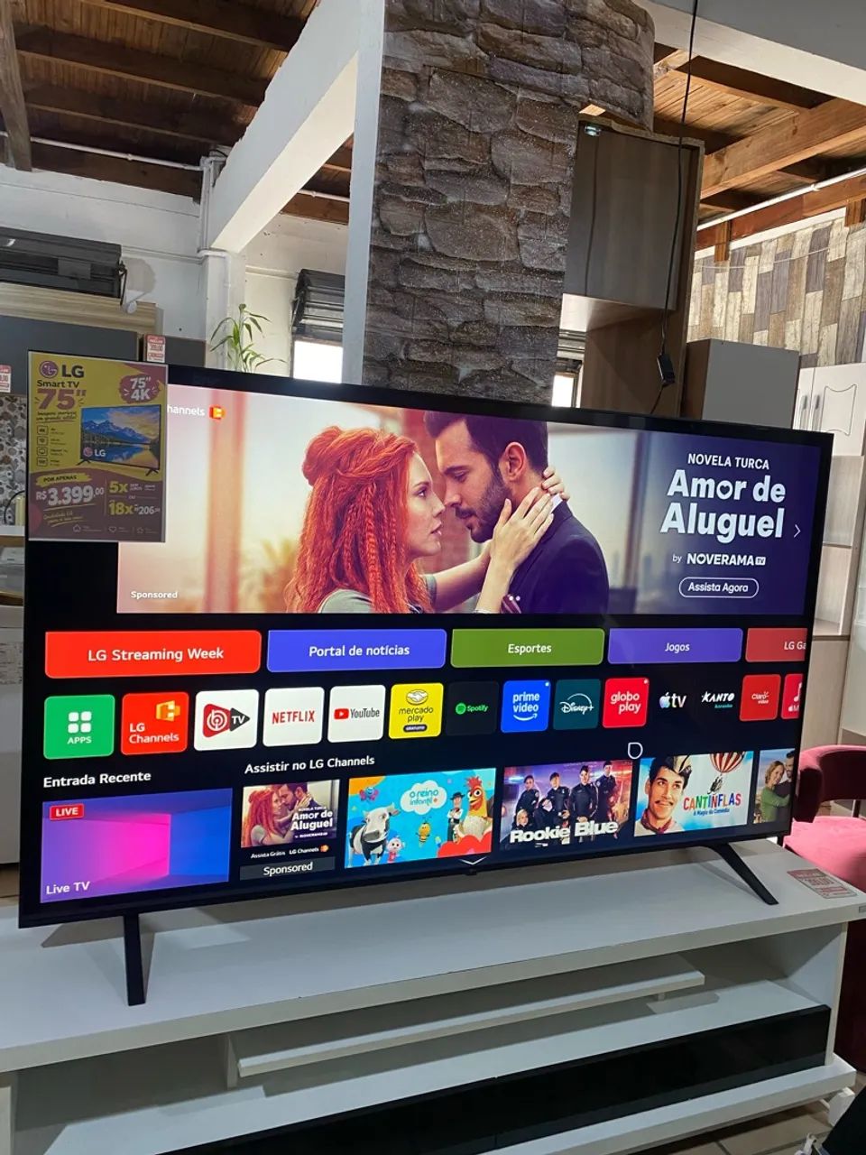 Tv 75 polegadas smart (18x 206,00)  - Foto 4