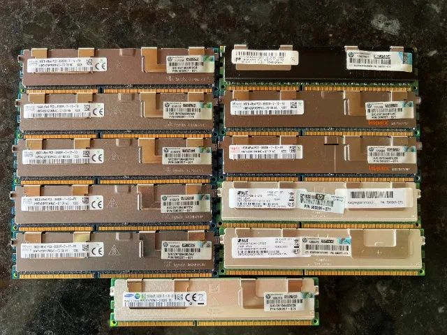 Memória para Servidor 16GB PC3 ECC