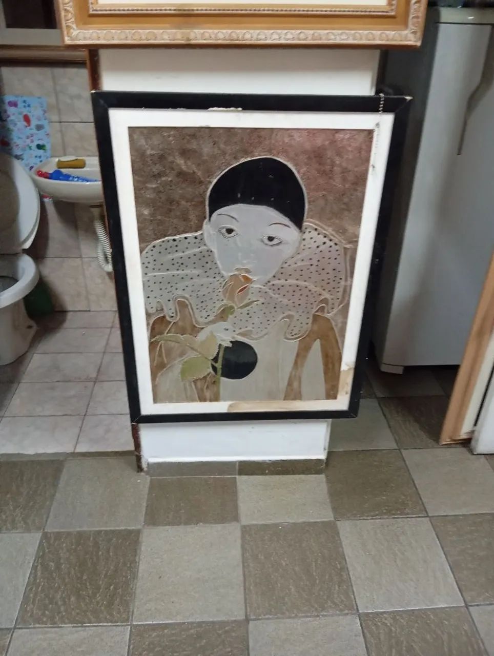 Quadro obra de arte. Pierrô  - Foto 3