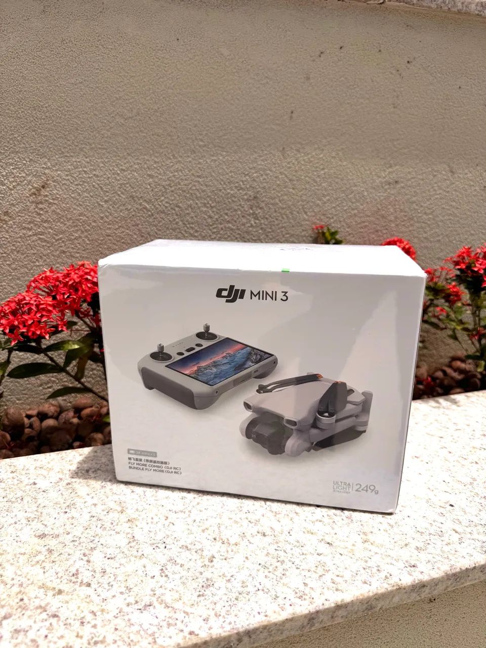 DRONE DJI MINI 3 - COM TELA - LACRADO - NOVO