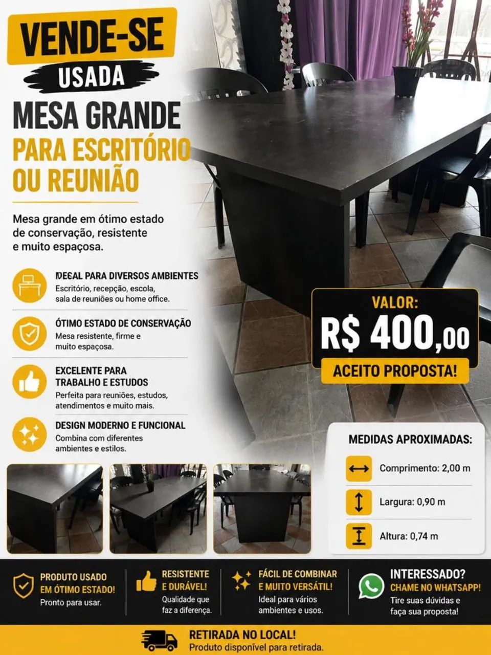 Mesa grande 