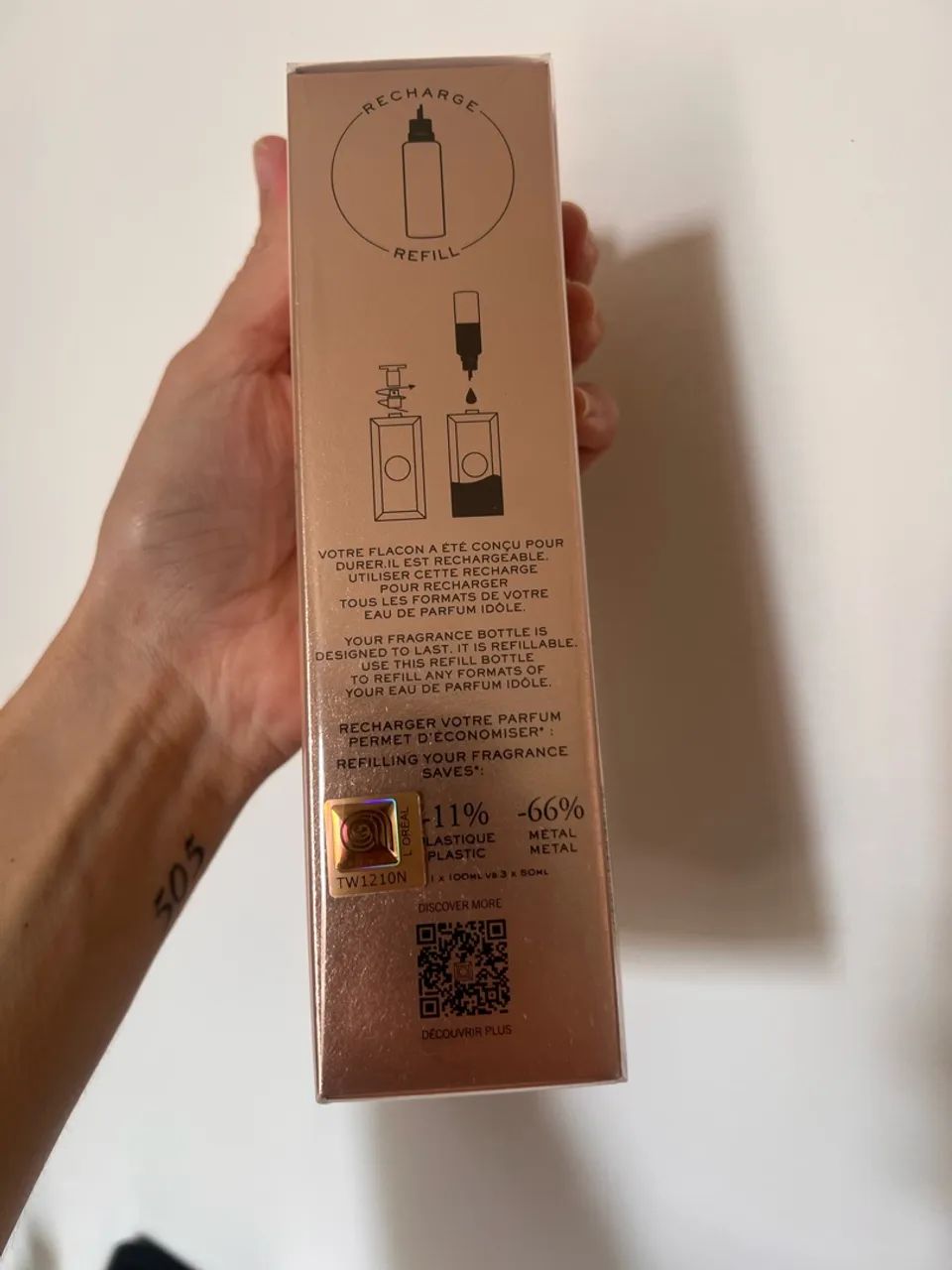 Refil Perfume Lancôme Id ôle Eau de Parfum (100ml) - Foto 2