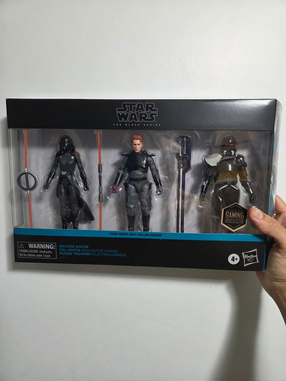 Second Sister Cal Kestis e Purge Trooper Black Series Star Wars