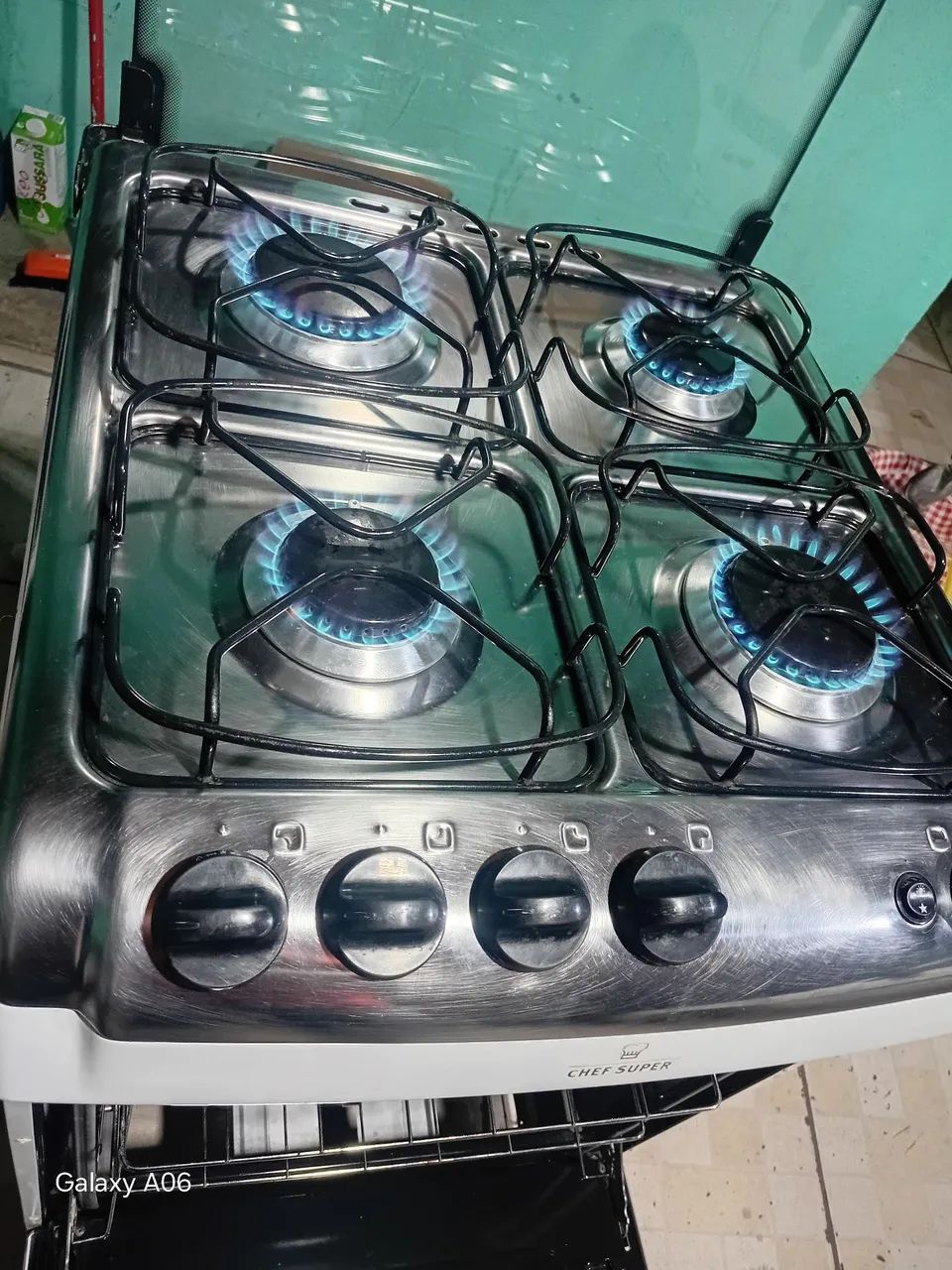 Fogao 4 bocas automático  - Foto 3