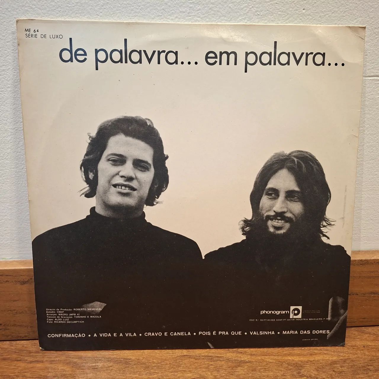 LP De Palavra... em Palavra... / MPB4 - Foto 2