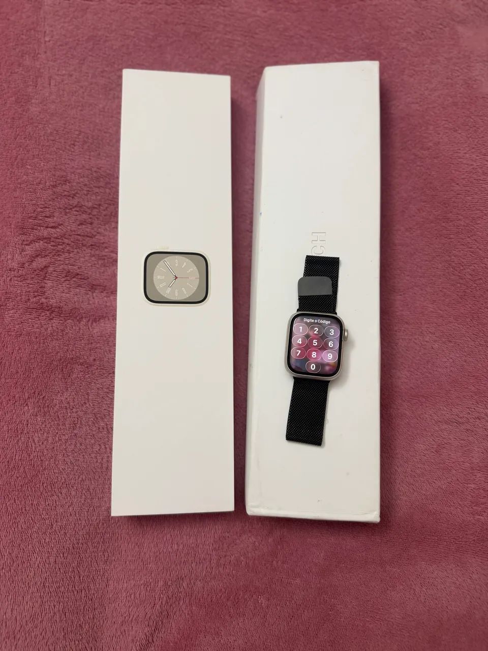 Apple Watch 8 41mm completo. 