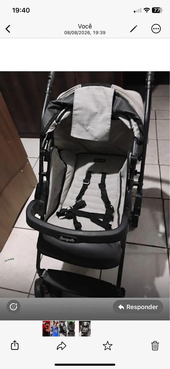 Carrinho de bebê Burigotto