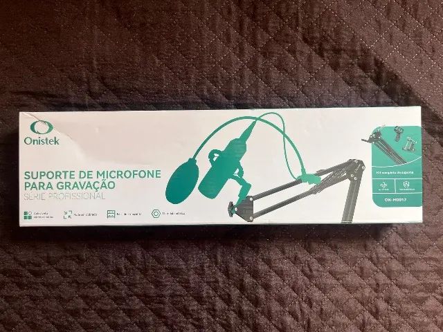Braço Articulado Suporte Microfone Profissional