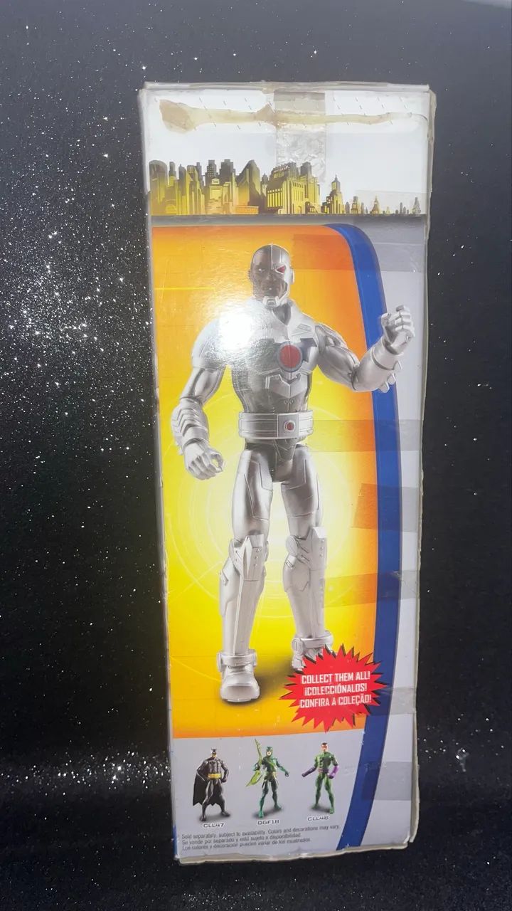 Boneco Cyborg Unlimited Mattel 30cm Articulado.