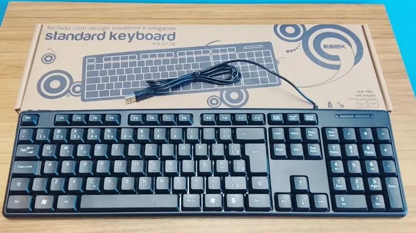 Teclado USB - Escritório - Membrana