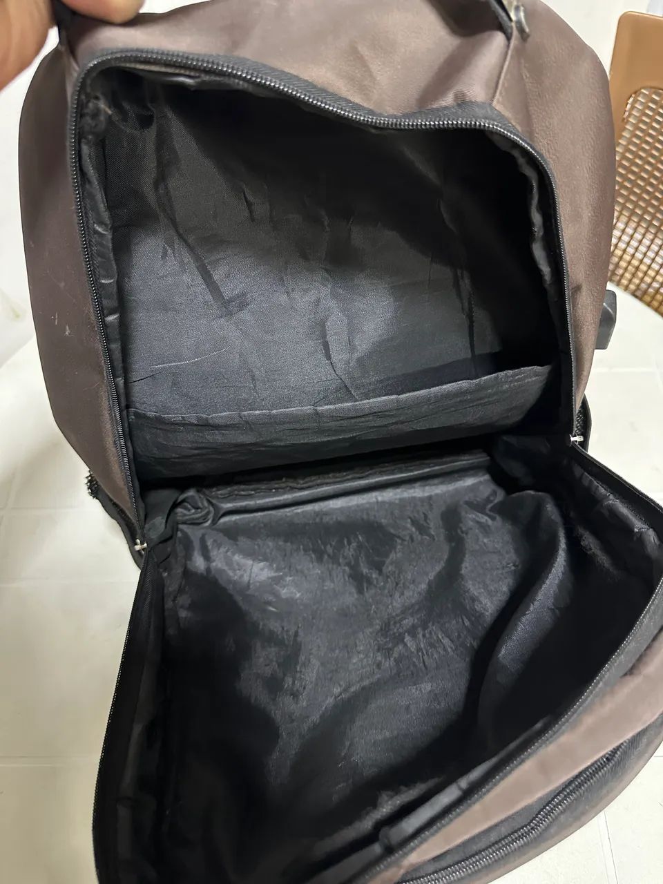 MOCHILA MARROM - Foto 3
