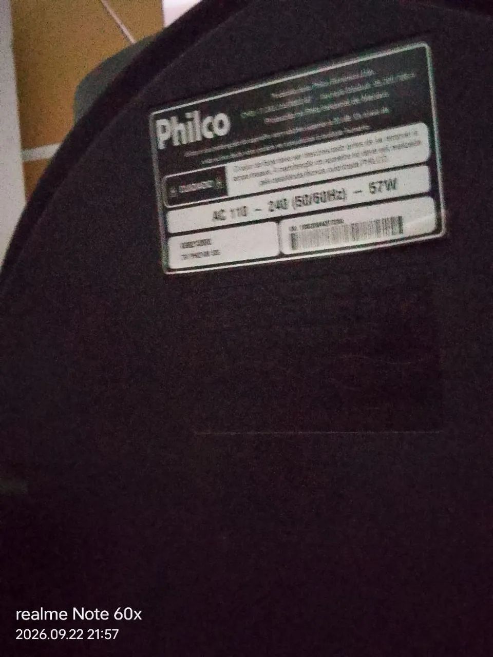 Televisão 21 polegadas acompanha aparelho digital  - Foto 5