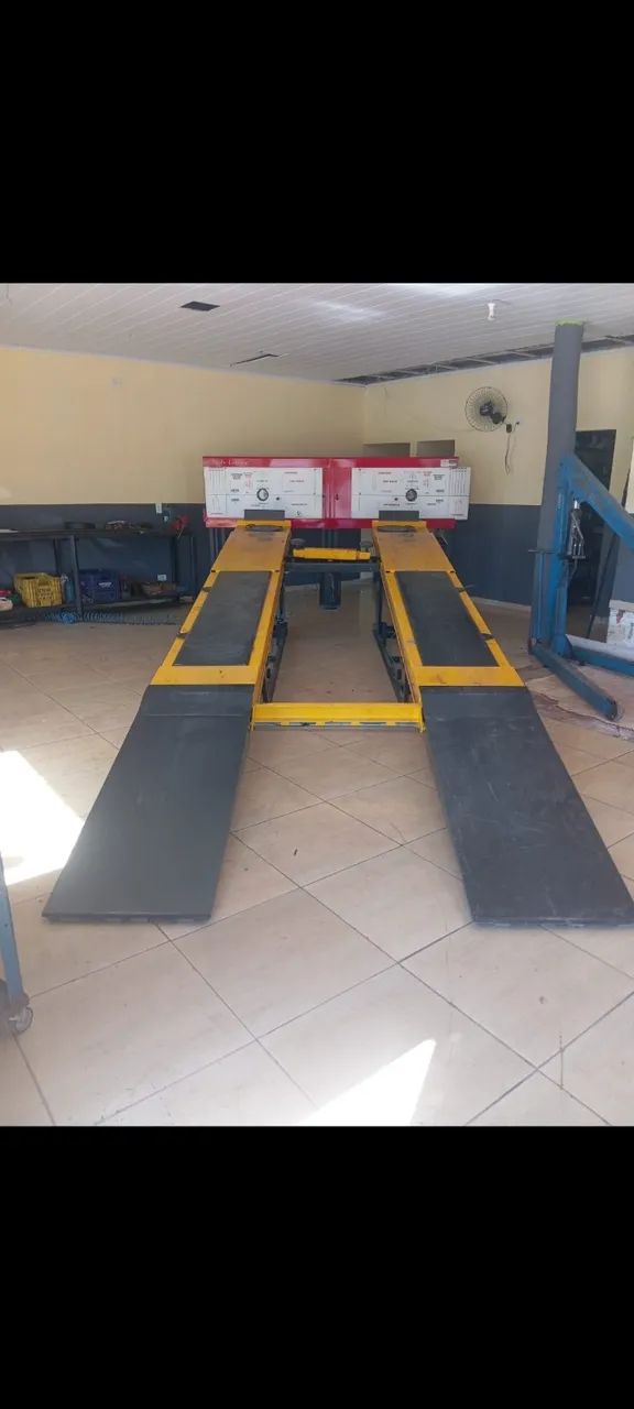 Rampa de alinhamento automech completa 