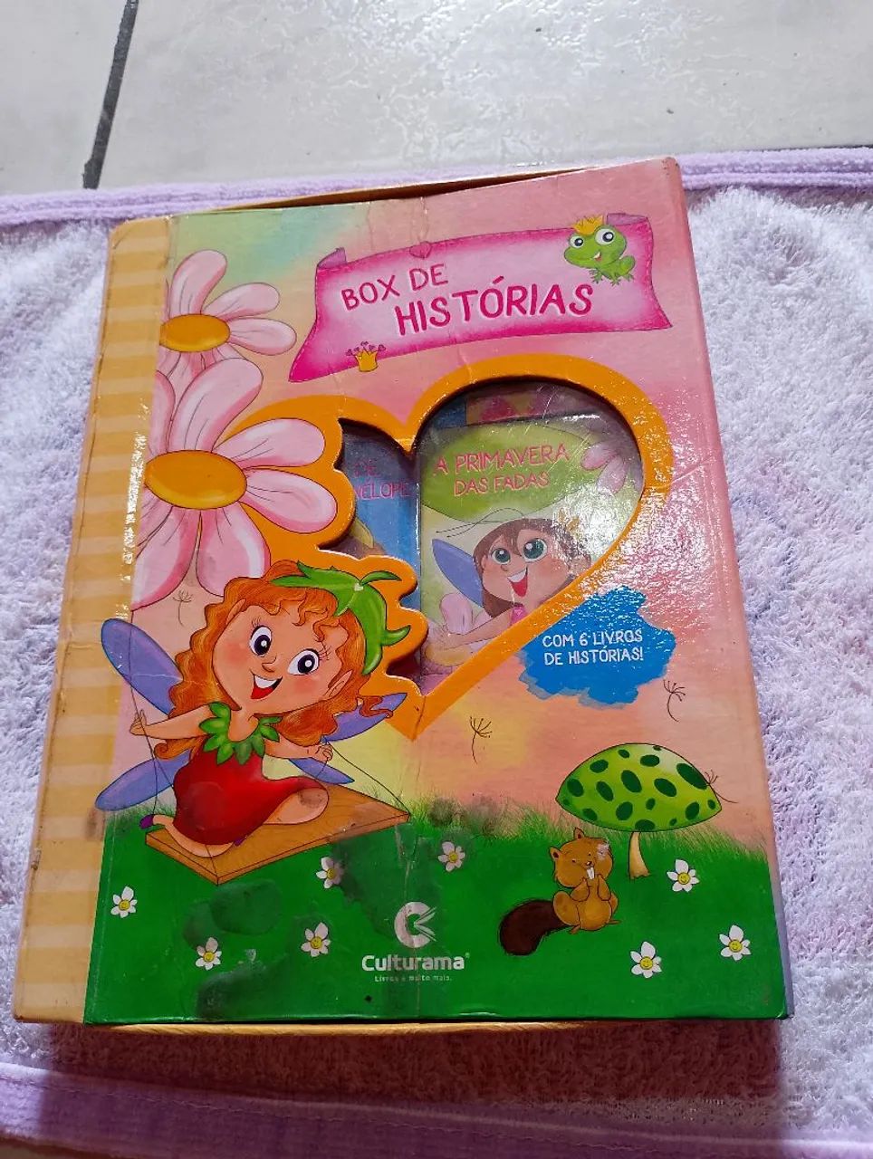 Box livros infantis 