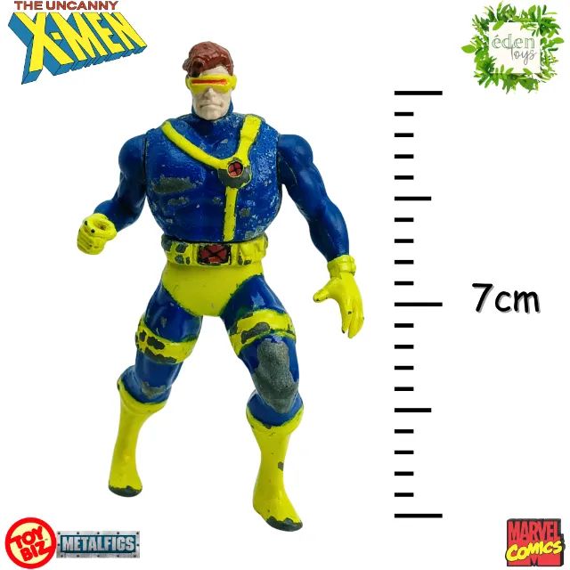 Marvel - X-Men, Cyclops 1994 Toybiz Die Cast (cód 853) - Foto 5
