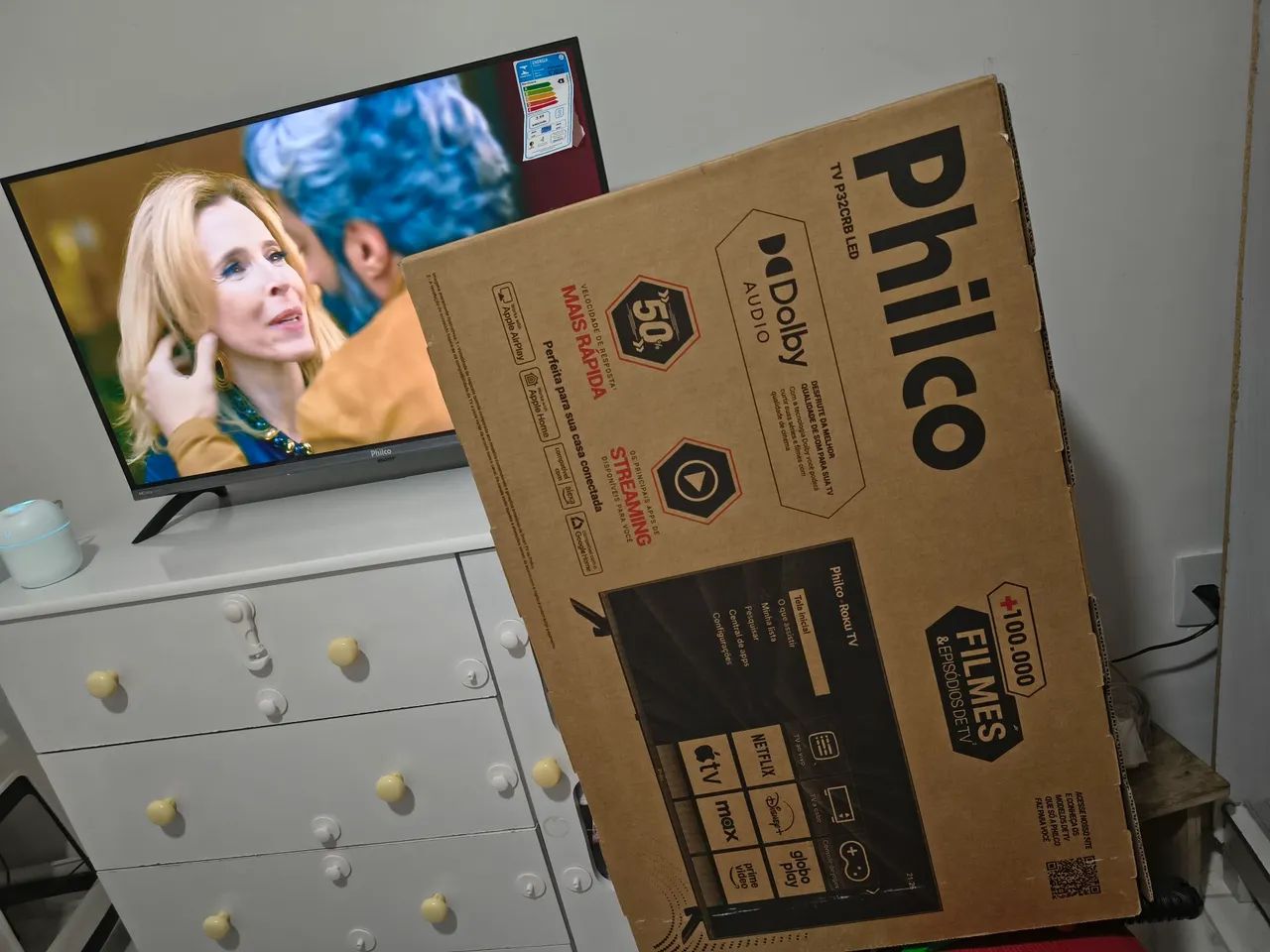 Vendo tv nova na Caixa  - Foto 3
