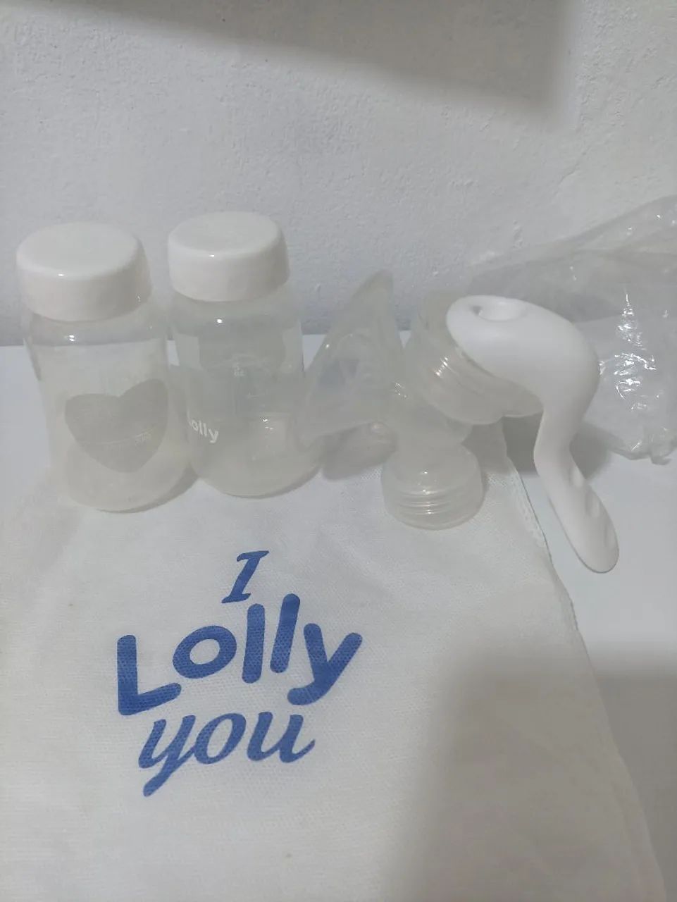 Bomba extratora de leite manual