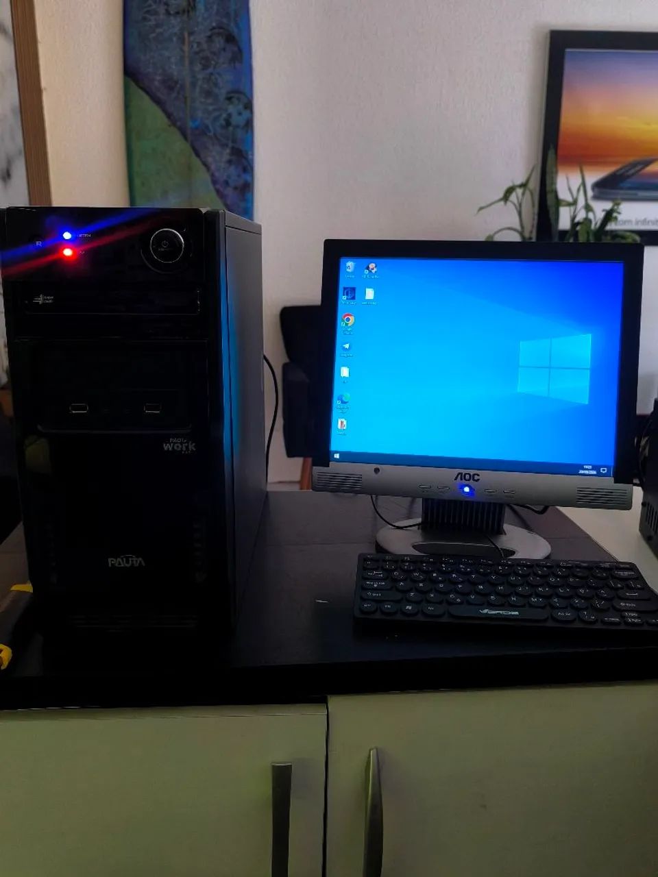 Computador PC de mesa Intel Pentium 2.60Ghz Hd500 gb 4gb Ram - Foto 2