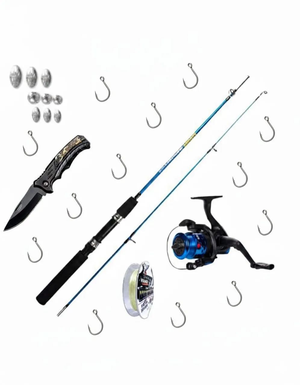 Kit de pesca completo  - Foto 2