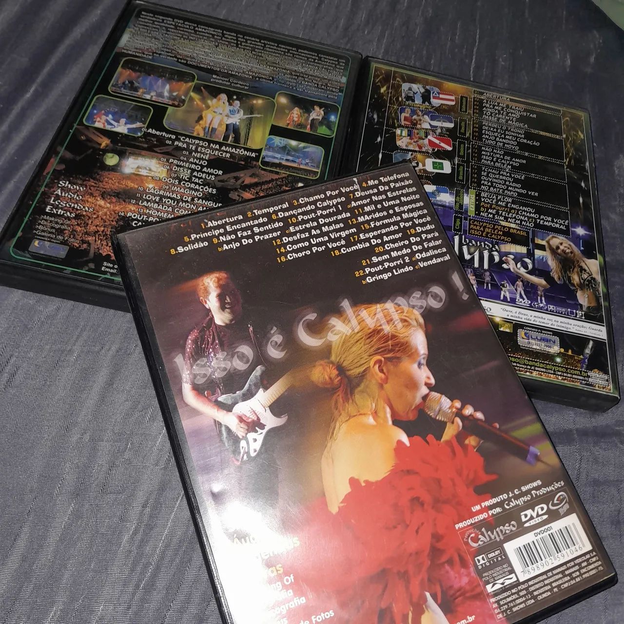 Kit 3 dvds banda Calypso - Foto 4