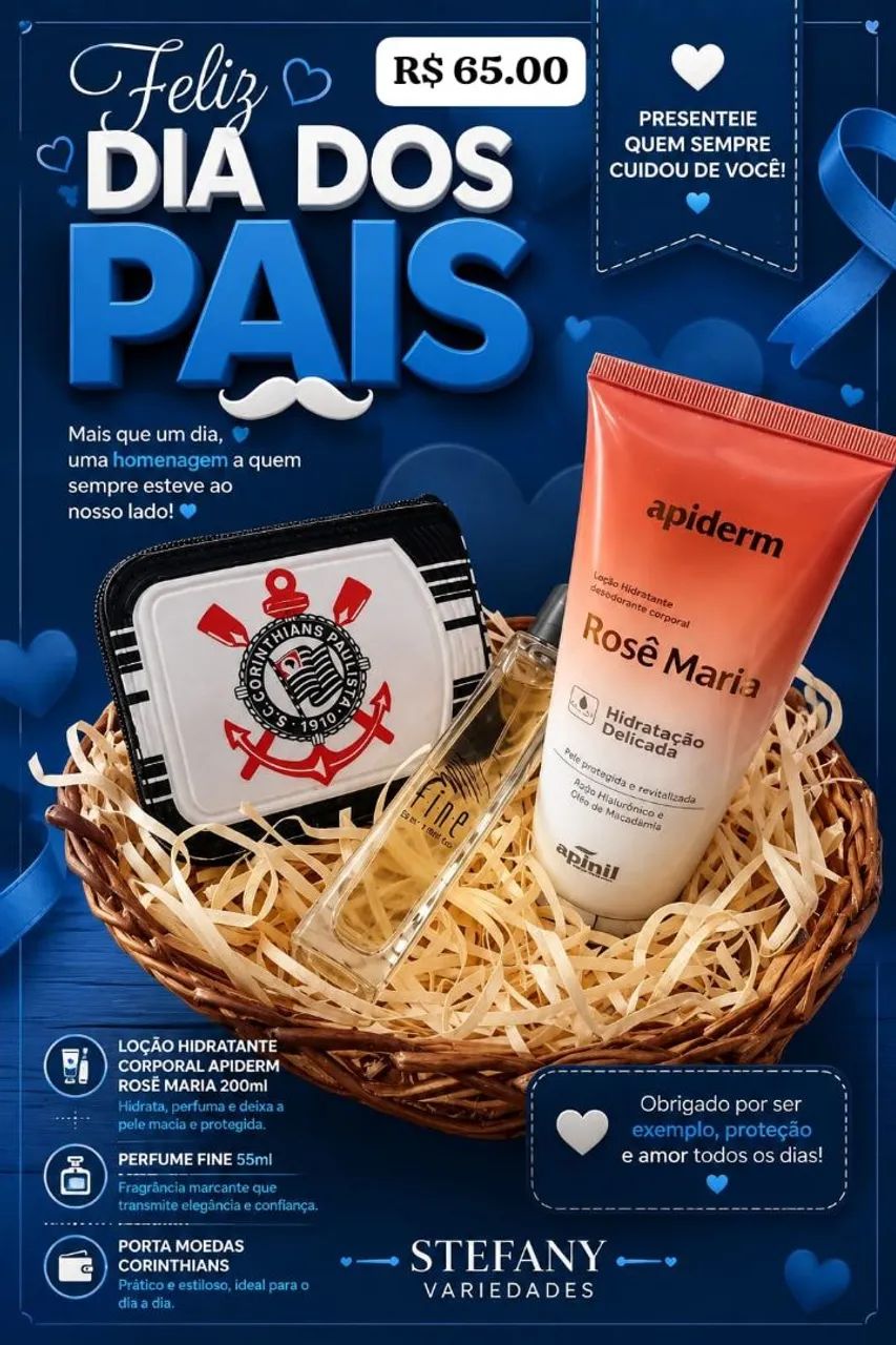 PRESENTE DIA DOS PAIS 