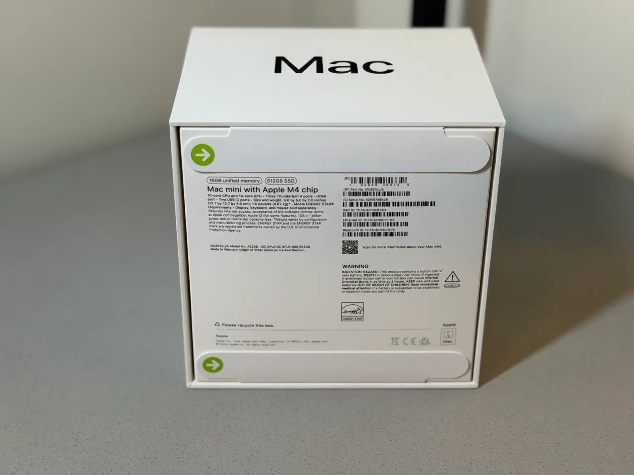 Mac Mini M4 16GB 512SSD - Novo / Lacrado  - Foto 2