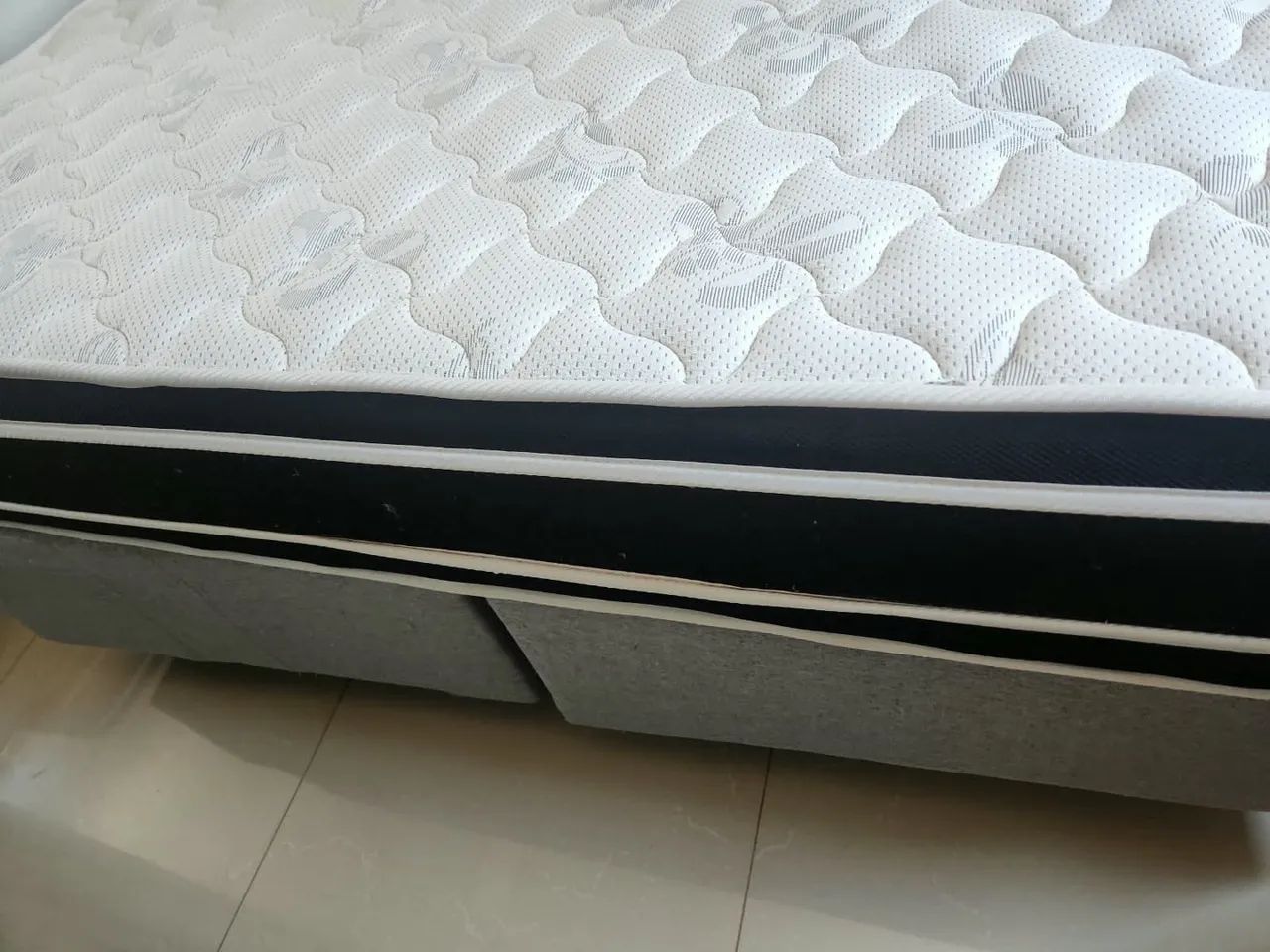 Cama box com colchão Entrego - Foto 2