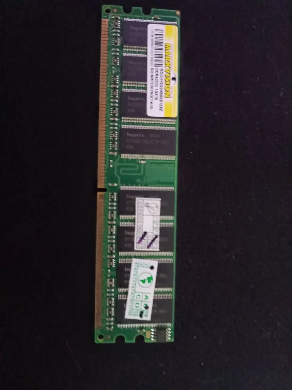 Pente Memória RAM 1gb DDR 400MHZ - Foto 2