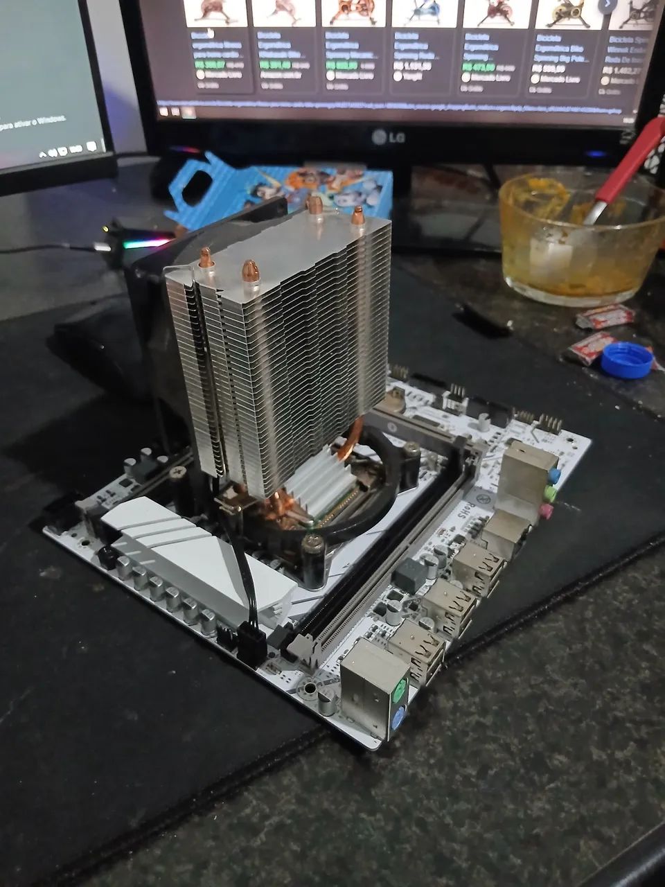 Kit xeon 2670 v3 + placa mãe e cooler - Foto 2