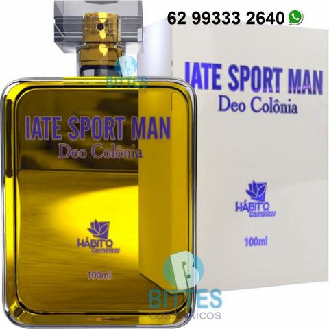 Perfume Masculino Hábito Cosméticos Colônia Iate Sport Man 100 ml