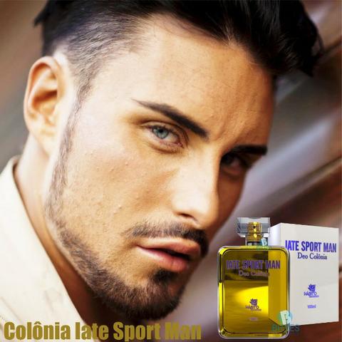 Perfume Masculino Hábito Cosméticos Colônia Iate Sport Man 100 ml - Foto 2