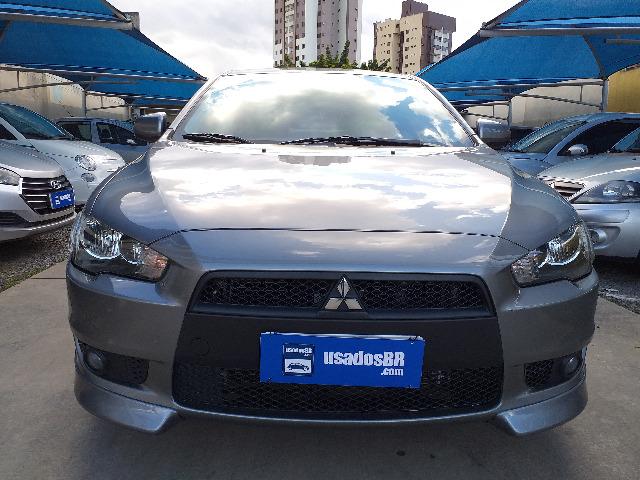 Lancer Automático CVT - Central Multimida - Bancos Caramelos - Pneus Novos - Foto 6