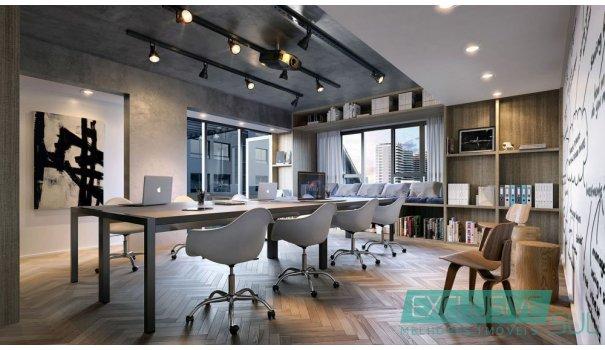 Flow residencial no Parque Una. Unidade studio com 34 m² em edifício moderno. - Foto 5
