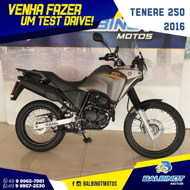 TENERE 250 2016 CINZA