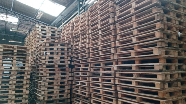 Pallets Pallet Palete padrão PBR usados (11) 9.4730-9331 Obs: não contém carimbo  - Foto 4