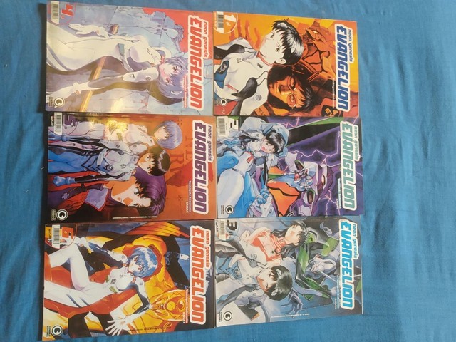 HQ Mangá Evangelion ( lote do 1 ao 11 ) - Foto 4
