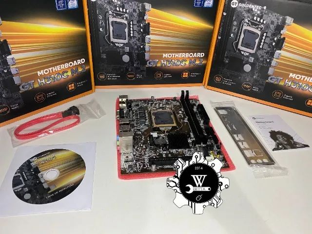 Placa-Mãe S1151 H310C DDR4 Goldentec - Ibyte