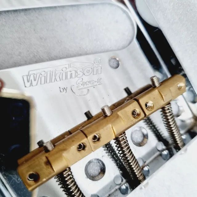 Ponte Wilkinson Telecaster Cromada (Musicalvo) - Foto 2