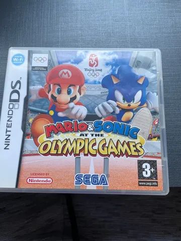 Mario Sonic Jogos Olímpicos 2008 - nintendo ds - Videogames