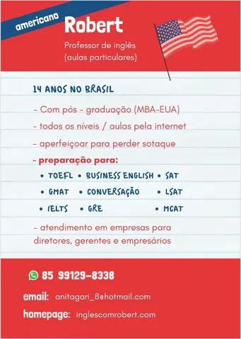 Aulas de ingles  +154 anúncios na OLX Brasil