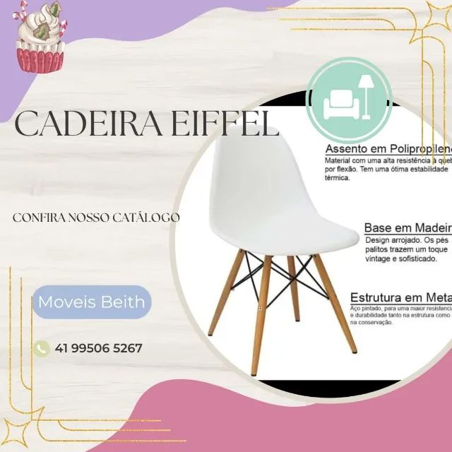 Promoção Cadeira Eiffel  - 25/11/24   
