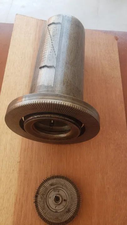 Cilindro para maquina de meia sossan 3 3/4, com 156 agulhas - Foto 3