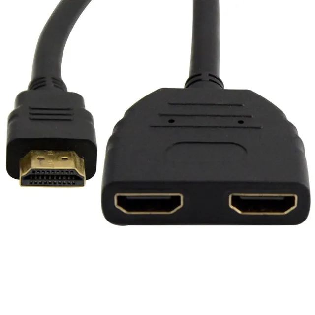 Cabo Hdmi Divisor Duplicador Y 1 Macho P/ 2 Fêmea - Foto 4