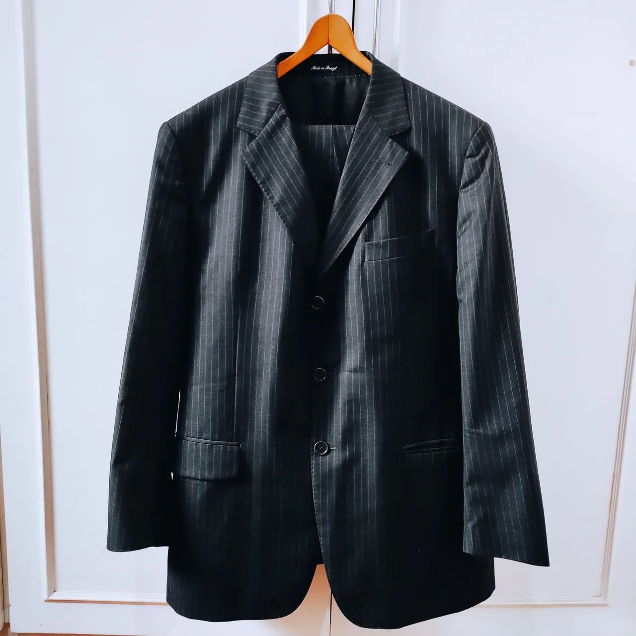 Terno preto masculino via Veneto 