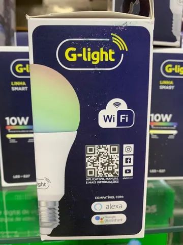 Lâmpada Smart Wi-Fi  10w Inteligente Alexa - Foto 2