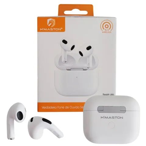 Fone De Ouvido Bluetooth H'maston Compatível Android Ios