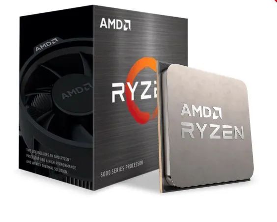 Processador AMD Ryzen 5 5600x, 3.7GHz, 6 Núcleos, 12 Threads, AM4