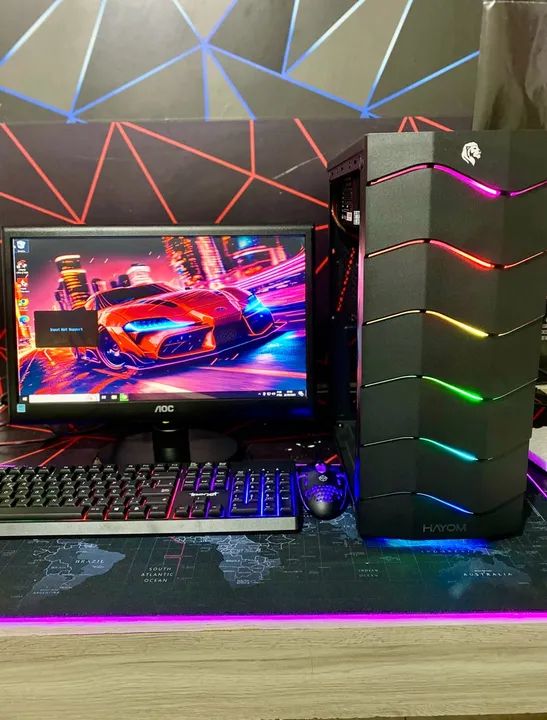 Pc gamer i7 16gb ram gtx completo
