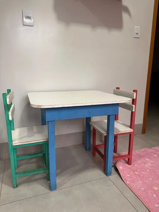 Mesa e Cadeiras para Crianças - Foto 2